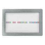 Term one physical sciences  Belt Buckles