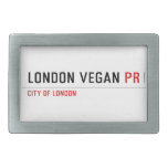London vegan  Belt Buckles