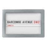 Barcombe Avenue  Belt Buckles