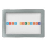 Feria Cientifica  Belt Buckles