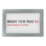MOUNT VIEW ROAD  Belt Buckles
