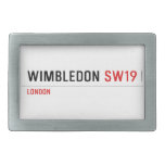 WIMBLEDON  Belt Buckles