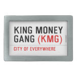 King Money Gang  Belt Buckles