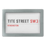 Tite Street  Belt Buckles