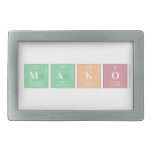 Mako  Belt Buckles