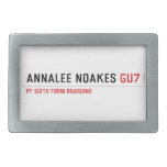 Annalee Noakes  Belt Buckles