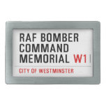 raf bomber command memorial  Belt Buckles