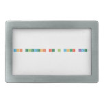 What elements are in your name? 
   Belt Buckles