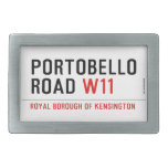 Portobello road  Belt Buckles