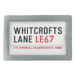 whitcrofts lane  Belt Buckles