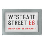 Westgate street  Belt Buckles