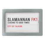 Slamannan  Belt Buckles