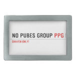 No pubes group  Belt Buckles