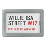 willie isa Street  Belt Buckles