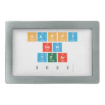 Happy
 New
 Year
 2022  Belt Buckles