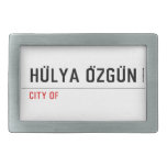 HÜLYA ÖZGÜN  Belt Buckles