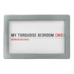 My Turquoise Bedroom  Belt Buckles