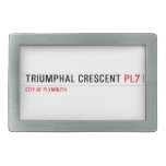 Triumphal Crescent  Belt Buckles