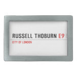 Russell Thoburn  Belt Buckles