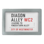 Diagon  Alley  Belt Buckles