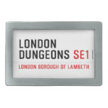 london dungeons  Belt Buckles