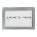 Leamington Avenue  Belt Buckles