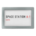 Space Station  Belt Buckles