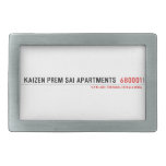 Kaizen Prem sai Apartments   Belt Buckles