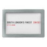SOUTH LONDON'S FINEST   Belt Buckles