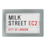 Milk  Street  Belt Buckles