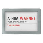 A-HIM  Belt Buckles