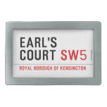 earl's court  Belt Buckles