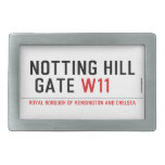 notting hill  gate  Belt Buckles