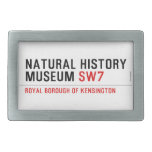 natural history museum  Belt Buckles