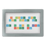 I love you
 You love me
 
 WE NO DO NO BARNY
 AROUND HERE  Belt Buckles