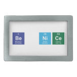 Be Nice  Belt Buckles