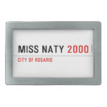 Miss Naty  Belt Buckles