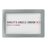 Harley’s Angels London  Belt Buckles
