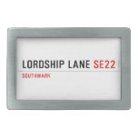 Lordship lane  Belt Buckles