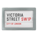 Victoria Street  Belt Buckles