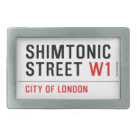 Shimtonic Street  Belt Buckles