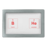 B He  Belt Buckles