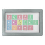 Happy
 Birthday
 Allison  Belt Buckles