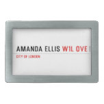 Amanda Ellis  Belt Buckles