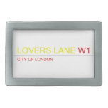 LOVERS LANE  Belt Buckles