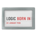  Logic  Belt Buckles