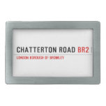 Chatterton Road  Belt Buckles