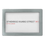 Sthembiso mumbo street  Belt Buckles