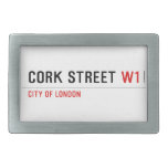 Cork Street  Belt Buckles