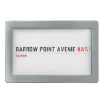 Barrow Point Avenie  Belt Buckles